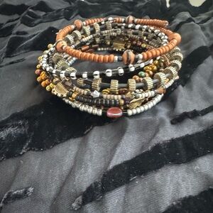 Multicolor Beaded Bracelet Set